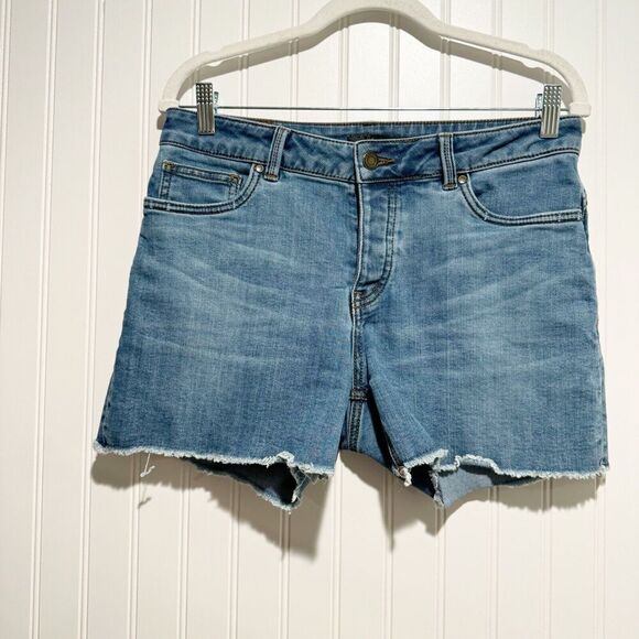 Prana Denim Buxton Shorts Size 6 - Picture 2 of 5